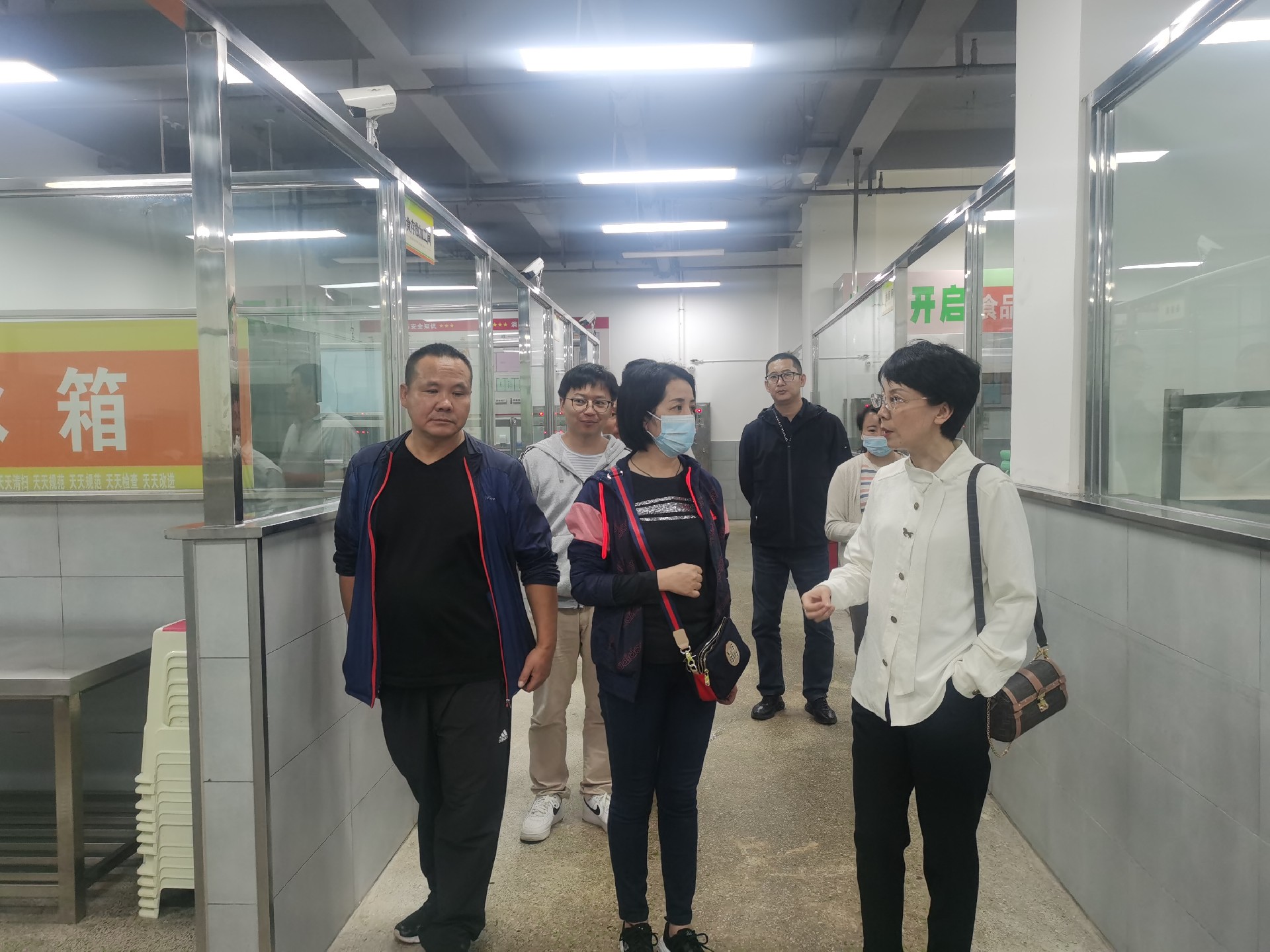 院领导带队开展校园安全专项大检查