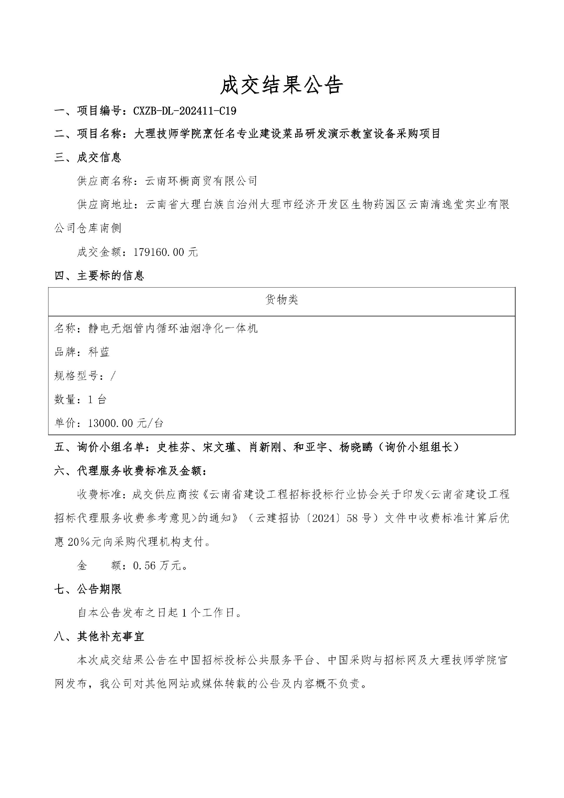 澶х悊鎶€甯堝闄㈢児楗悕涓撲笟寤鸿鑿滃搧鐮斿彂婕旂ず鏁欏璁惧閲囪喘椤圭洰鎴愪氦缁撴灉鍏憡-鍥剧墖-0.jpg